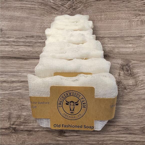 4 Bar Sampler - Old Fashioned Lard Soap, Lightly Scented - Fresh, Farm Fresh - Picture 7 of 7